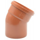 010115E / VSE020401 Колено (наружная канализация) 110 15° PVC (Ral 8023) REDI / VALSIR