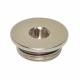 Заглушка ХРОМ Ø1/2" Из под декоративную крышку (уплотнение EPDM) Marvit Spa (158000001)