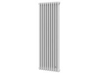 Трубчатый радиатор Multicolumn H2000 3-10 (секций) конф.D (нижнее 1/2") RAL9016 DeLonghi (0Q00320001000D0)