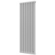 Трубчастий радіатор Multicolumn H2000 3-14 (секцій) конф.D (нижнє 1/2") RAL9016 DeLonghi (0Q00320001400D0)