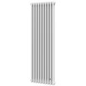 Трубчастий радіатор Multicolumn H1800 3-10 (секцій) конф.0 (бокове 3/8") RAL9016 DeLonghi (0Q0031800108800)