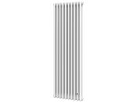 Трубчатый радиатор Multicolumn H1800 3-14 (секций) конф.D (нижнее 1/2") RAL9016 DeLonghi (0Q00318001400D0)