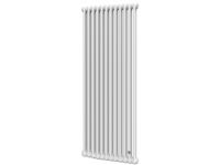 Трубчатый радиатор Multicolumn H1800 2-14 (секций) конф.D (нижнее 1/2") RAL9016 DeLonghi (0Q00218001400D0)