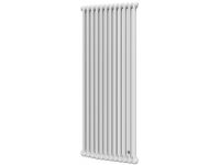 Трубчатый радиатор Multicolumn H2000 2-14 (секций) конф.D (нижнее 1/2") RAL9016 DeLonghi (0Q00220001400D0)