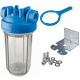 Фільтр-колба Atlas Filtri DP BIG TS (прозора) Ø1" IN (пластик) 10" 45°C 8,3 bar KIT (ZA1700711)