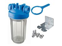 Фильтр-колба Atlas Filtri DP BIG TS (прозрачный) Ø1" IN (пластик) 10" 45°C 8,3 bar KIT (ZA1700711)