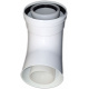 Колено 90 град. конденсационное коаксиальное d60/100 PP-R+Fe