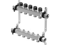 1088049 / 1140867 Колектор (нерж.) з відс. кранами Smart S LS Ø1 НГ x 6 х 3/4" Uponor GmbH