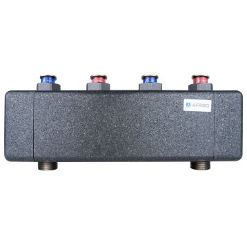коллектор котла к насосным группам AFRISO KSV 125-4HW 70 кВт на 2 контура с гидравлическим разделителем (77314)