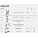 863154 Клапан змивного механізму WINNER 2 Valsir