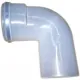 Коліно 90 градусів для конденсаційного газового котла d80mm (CE.00.57 PP) - 2