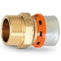 Переходник (пресс) Ø50 х 1 1/2" С Idrosanitaria Bonomi Spa (40015011)