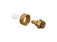 Штуцер соединительный PE-Xa Ø9,9 - 3/4" ВР Евроконус и кольцо PE-X Uponor GmbH (1005266)