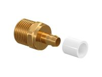Штуцер PE-Xa Ø9,9 - 1/2" с одним кольцом PE-X ring Uponor GmbH (1005265)