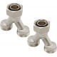 Трійник Y-подібний (Євроконус) Ø3/4" ВР - 3/4" ЗР - 3/4" ЗР (2 шт.) Uponor GmbH (1005675)