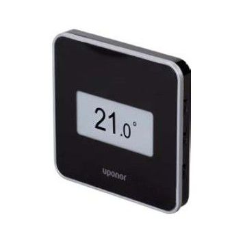 Термостат с датчиком влажности SMATRIX WAVE D+RH Style T-169 BLACK Uponor GmbH (1087817)