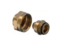 Резьбовой адаптер Vario латунный PE-Xa евроконус Ø17 x 2,0 x 3/4" ВР Uponor GmbH (1065286)