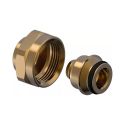 Резьбовой адаптер Vario латунный PE-Xa евроконус Ø17 x 2,0 x 3/4" ВР Uponor GmbH (1065286)