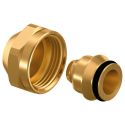 Резьбовой адаптер Vario латунный PE-Xa евроконус Ø14 x 2,0 x 3/4" ВР Uponor GmbH (1065283)