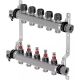 Коллектор (нержавейка) с расходомерами Smart S Ø1 НГ x 10 х 3/4" Uponor GmbH (1086546)