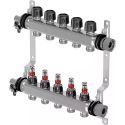 Коллектор (нержавейка) с расходомерами Smart S Ø1 НГ x 10 х 3/4" Uponor GmbH (1086546)