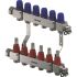 Коллектор (нержавейка кв. профиль) с расходомерами Vario C FM Ø1 нг x 8 х 3/4" Uponor GmbH (1133476)