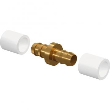 Соединитель PE-Xa Q&E Ø9,9 х 9,9 с двумя кольцами PE-X Uponor GmbH (1005264)