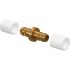 З'єднувач PE-Xa Q&E Ø9,9 х 9,9 з двома кільцями PE-X Uponor GmbH (1005264)