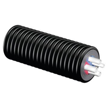 Uponor Предварительноизолированная труба PN6/PN10 QUATTRO 2 x Ø32 x 2,9 мм - 2 x Ø25 x 3,5 мм/175 мм (1018148)