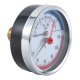 Термоманометр Tervix Pro Line 80/0-10 бар, 0-120 С акс., с монтажным клапаном R1/2" (357818)