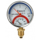Термоманометр Tervix Pro Line 80/0-10 бар, 0-120 С акс., с монтажным клапаном R1/2" (357818)