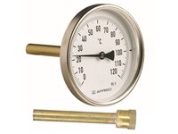 Термометр AFRISO Bith 63/45 0-120С 1/2" Фронтальний (63801)