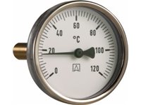 Термометр AFRISO BiTh 100/100 0-120C 1/2" Фронтальный (63813)