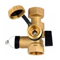 Клапан для подключения расширительных баков AFRISO 3/4"х3/4" с краном 3/4" KFE (77949)