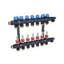 Колектор AFRISO ProCalida EF1 K 7 контурів, G1", 0,2-1,6 л/хв (81267)