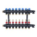 Колектор AFRISO ProCalida EF1 K 8 контурів, G1", 0,2-1,6 л/хв (81268)