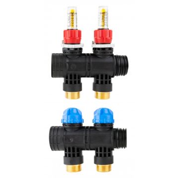 Удлинитель для коллектора AFRISO ProCalida EF1 K – 2 контура, 0,2÷1,6 л/мин (81252)
