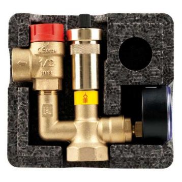 Группа безопасности котла AFRISO KSG mini 1", 50 kW (77938)