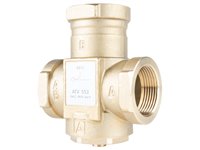 Термічний клапан AFRISO ATV 553, DN32, Rp 11/4" 45C Kvs 12 м3/г (1655310)