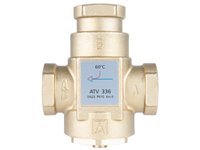 Термический клапан AFRISO ATV 336, DN25, Rp 1" 60 °C Kvs 9, м3/ч (1633610)