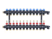 Колектор AFRISO ProCalida EF1 K 12 контурів, G1", 0,2-1,6 л/хв (81272)