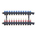 Колектор AFRISO ProCalida EF1 K 12 контурів, G1", 0,2-1,6 л/хв (81272)