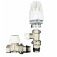 Комплект для підключення радіатора з термоголовкою (кутовий) Tervix Pro Line Radiator Set 2 (371212)