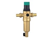 Фільтр самопромивний із редуктором 1/2", латунна колба, Tervix Pro Line WD (365012)