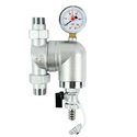 Фільтр поворотний самопромивний з манометром 3/4", латунь, Tervix Pro Line WD (366022)