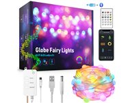 Розумна WiFі мультикольорова новорічна гірлянда 10 м Tervix Pro Line Fairy Lights WiFi (632010)