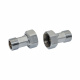 Pattaroni Штуцер для лічильника (хром) (пара) d1/2" х 3/4" ЗВ (F191CR001)