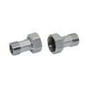 Pattaroni Штуцер для лічильника (хром) (пара) d1/2" х 3/4" ЗВ (F191CR001)