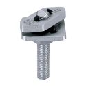 120870 / MPC-Быстрый зажим с наружной резьбой M8 x 25 mm 27 х 18 - 28 х 30 оцинк. (175768)