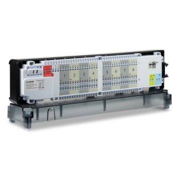 KL08NSB Центр коммутации (8 зон) проводной 230V SALUS Controls (615131403)
